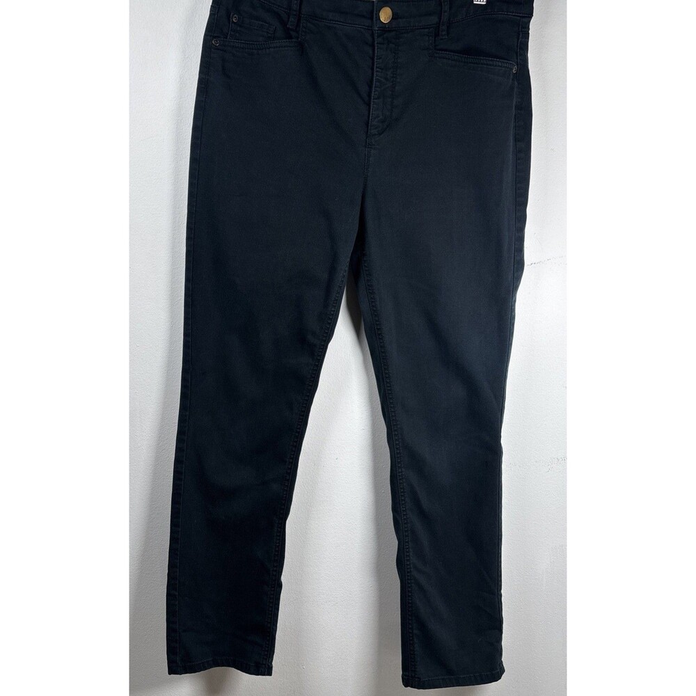 J.Jill Smooth Fit Straight Leg pants Women’s Size 12 Dark Teal stretch Twill